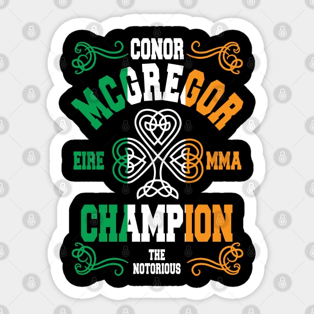 Conor Mcgregor Sticker by Immortalized